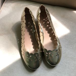 Gold heels